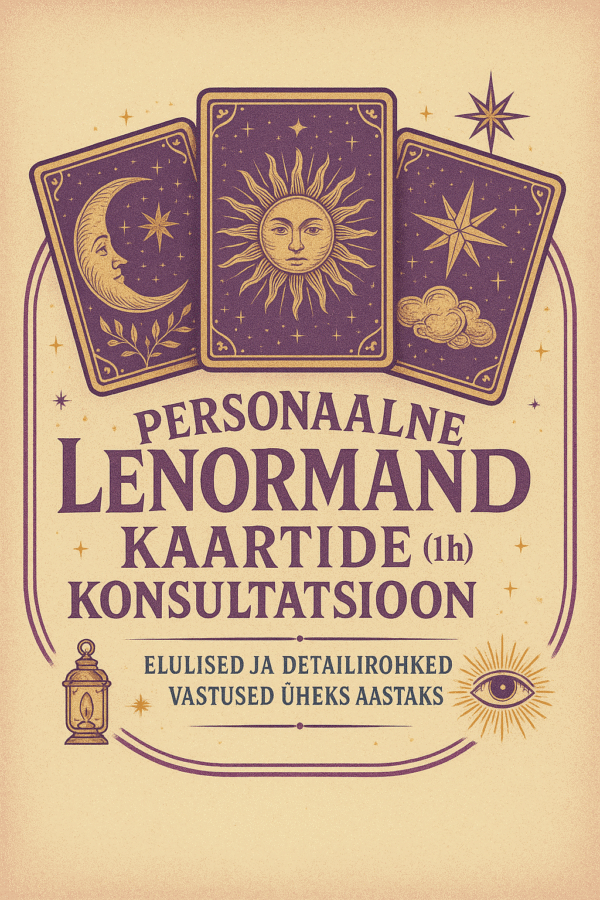 alt="Personaalne Lenormand kaartide konsultatsioon (1h) – grand tableau"