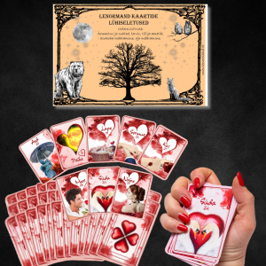 Komplekt alustajale: Lenormand kaardid + raamat