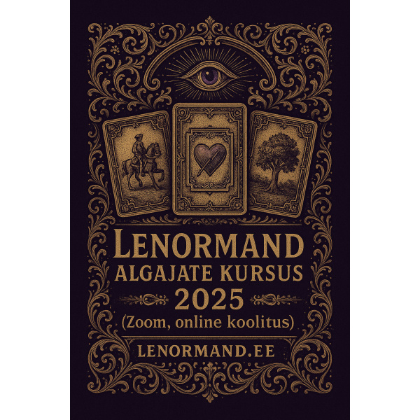 lenormand kaartide koolitusEemalda termin: Zoom)"> Zoom)">