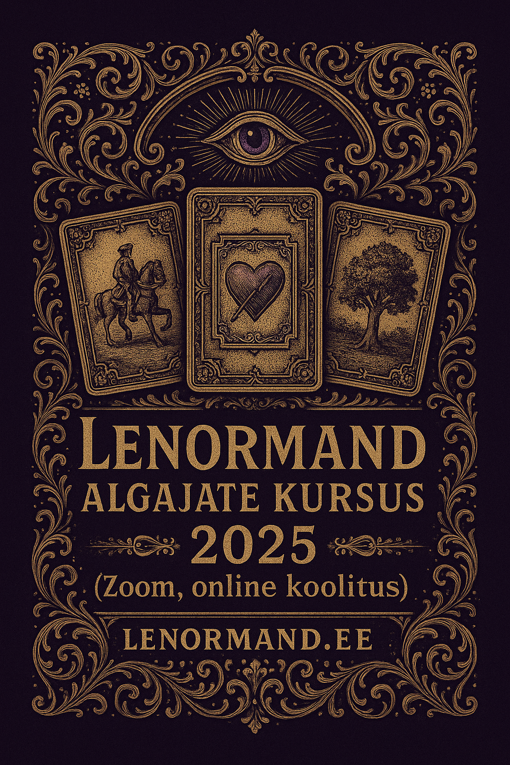 lenormand kaartide koolitusEemalda termin: Zoom)"> Zoom)">