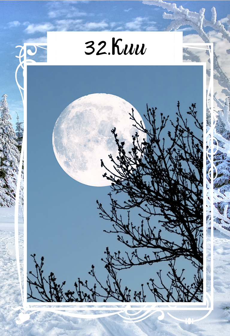 Lenormand talvekaart - KUU